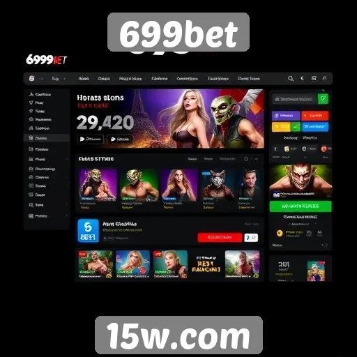 Interface amigável melhora experiência no 699bet